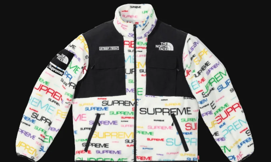 The North Face Steep Tech Fleece Jacket White<Supreme Discount