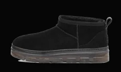 Classic Ultra Mini Clear Black<UGG Outlet