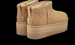 Classic Ultra Mini Platform Boot Mustard Seed<UGG Outlet