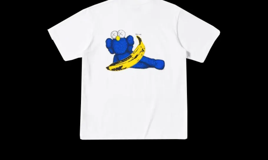 KAWS x Warhol T-Shirt UT Graphic Blue<Uniqlo Hot
