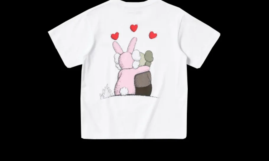 KAWS x Warhol T-Shirt UT Graphic Pink<Uniqlo Fashion