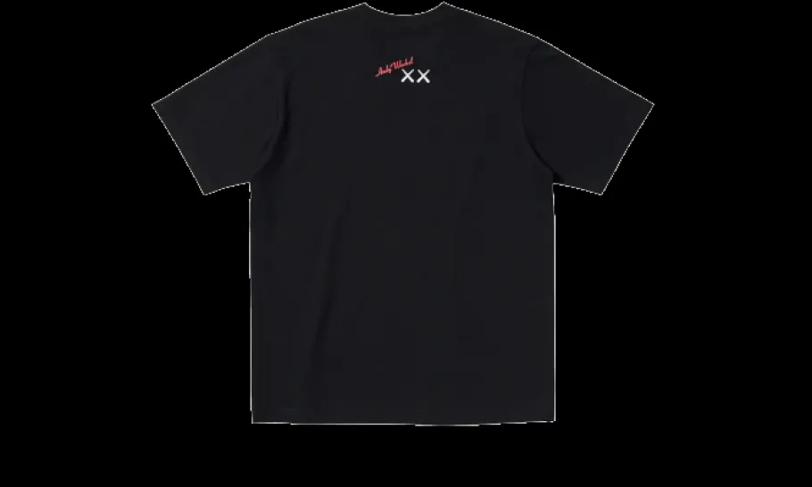 KAWS x Warhol T-Shirt UT Graphic Black<Uniqlo Sale