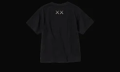 T-Shirt KAWS Black Graphic<Uniqlo Sale